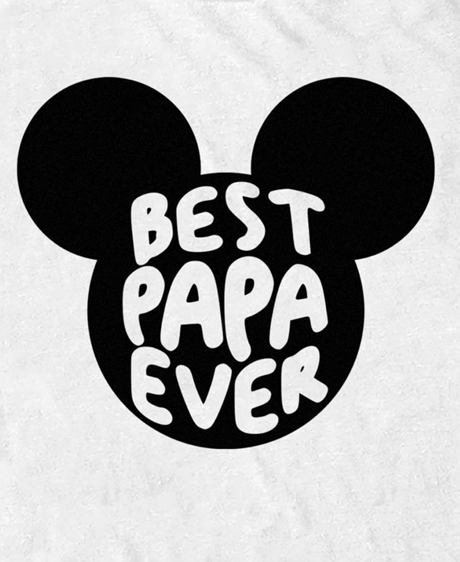 Men's Best Papa Ever Mouse Short-Sleeve T-Shirt