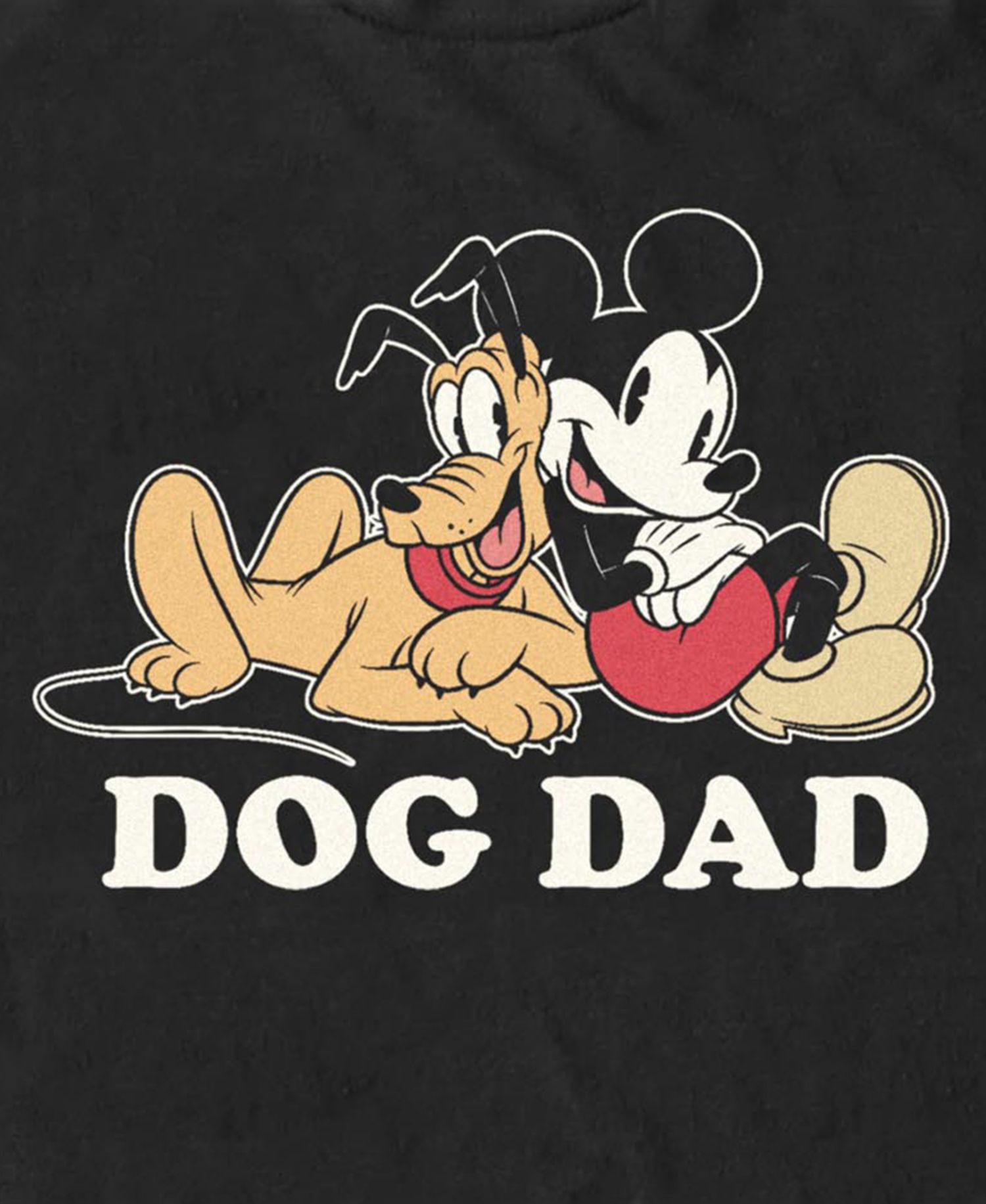 Men's Mickey Dog Dad Short-Sleeve T-Shirt