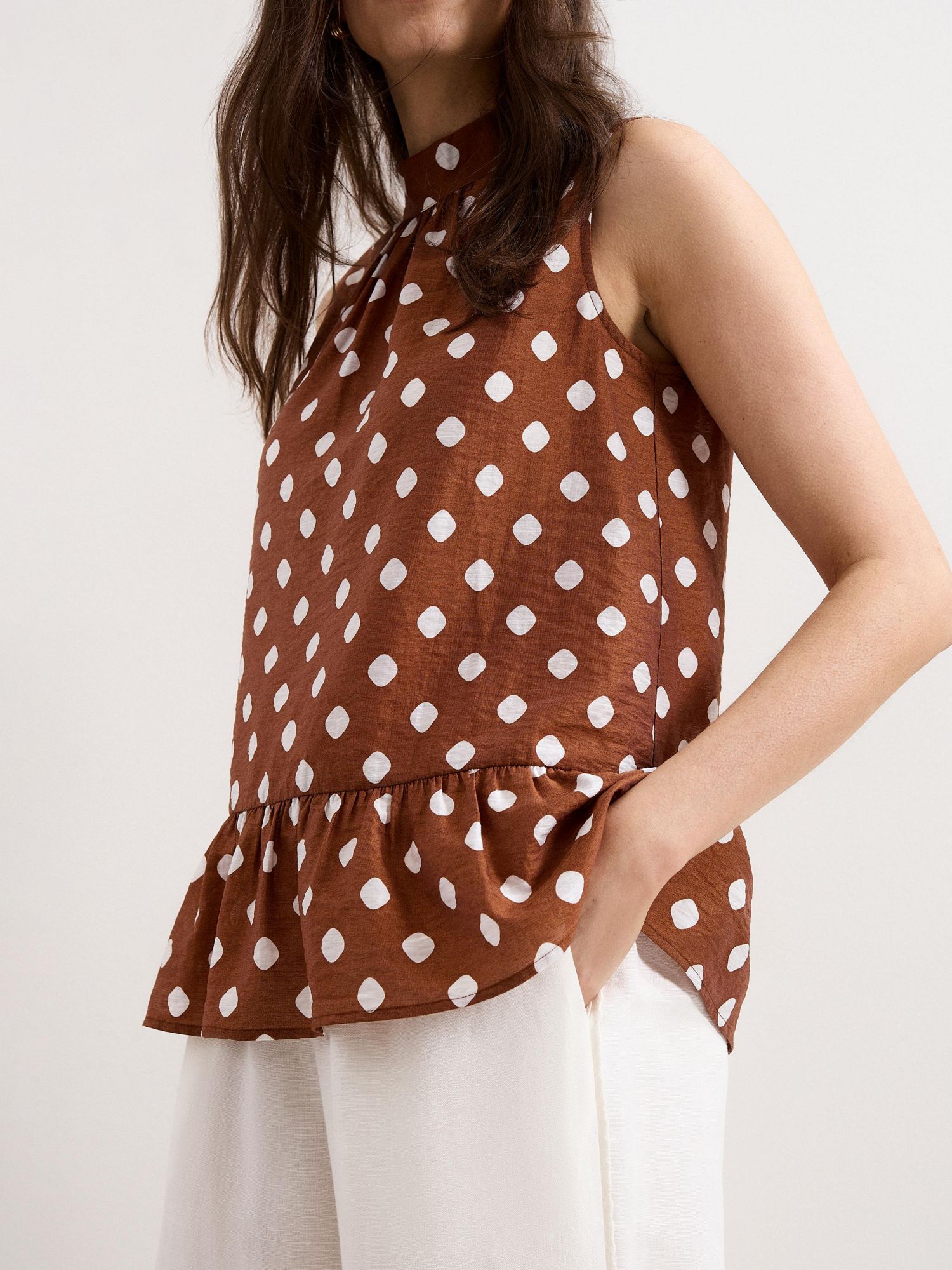 Women's Indie Brown Blouse