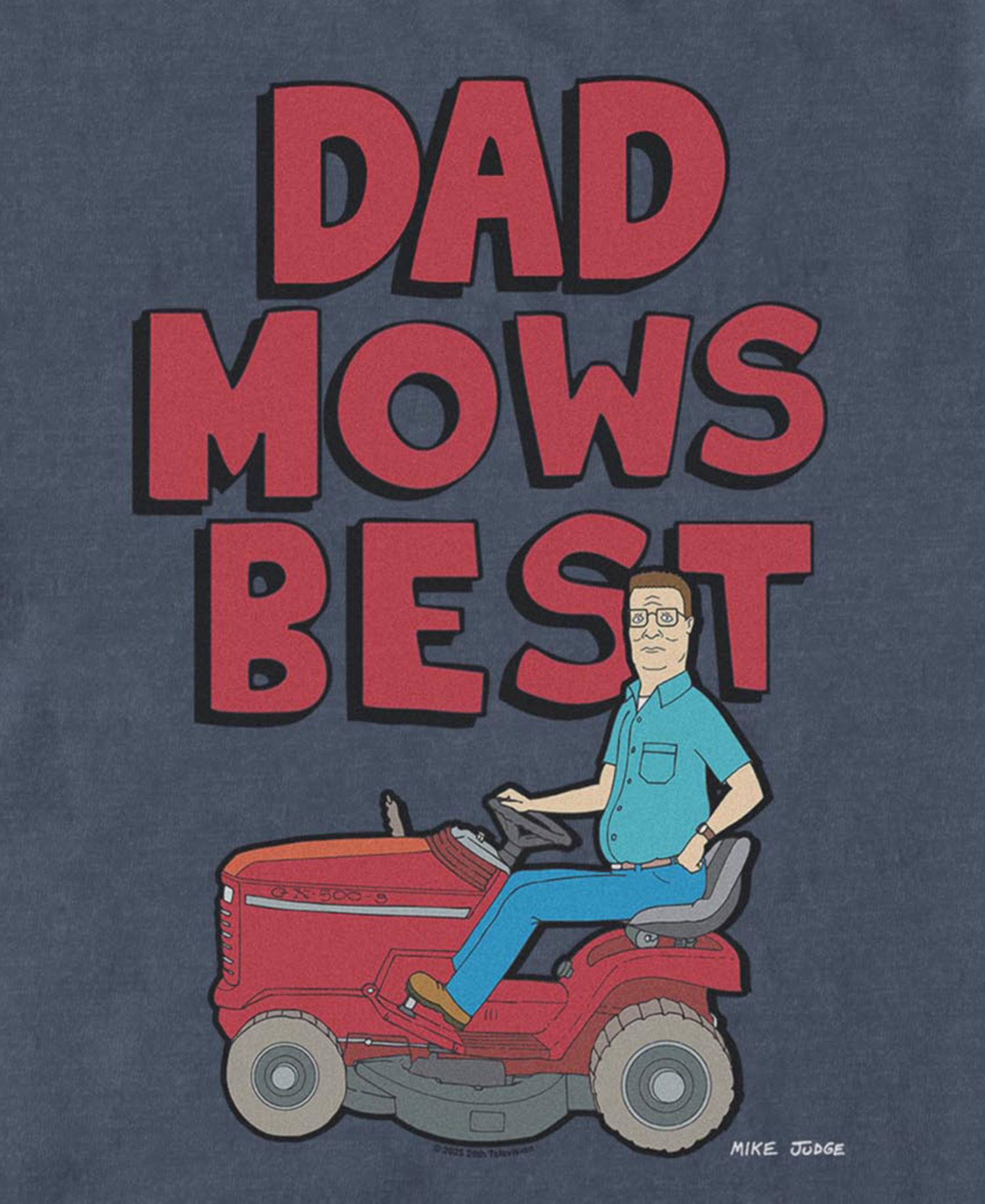 Men's Dad Mows Short-Sleeve T-Shirt