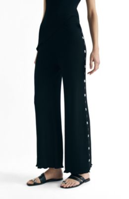 Women's Buttons Knit Pant