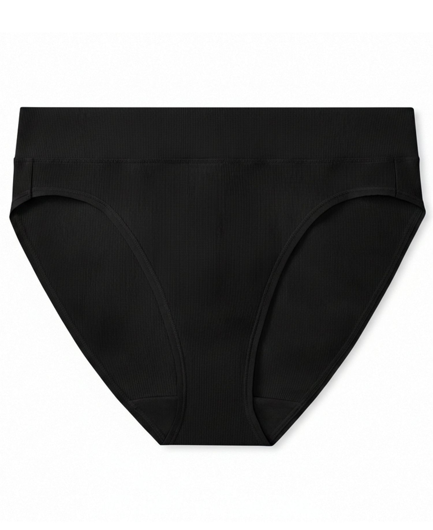 Women's No Pinching No Problem Dig-Free High-Waist Ribbed Hi-Cut Panty, WRW253HC11