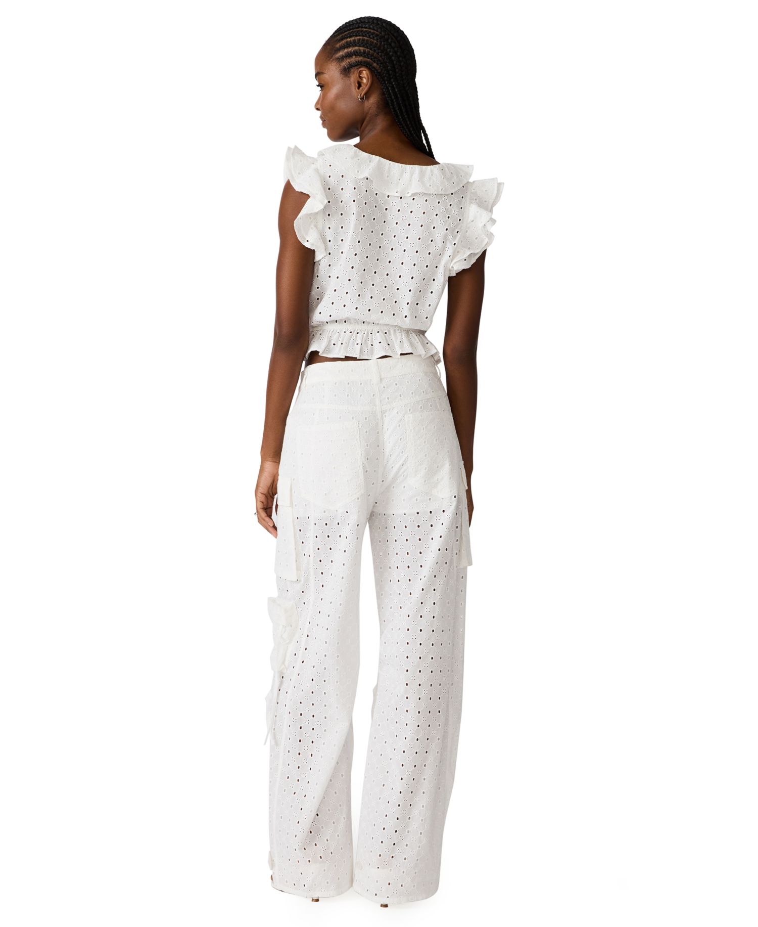 Women's Mayra Ruffled V-Neck Top
