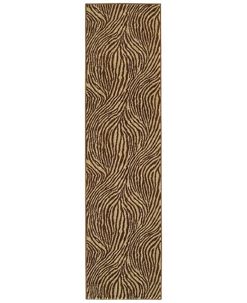 Tommy Bahama Home Voyage 93N Beige 1' 10" x 7' 6" Runner Area Rug