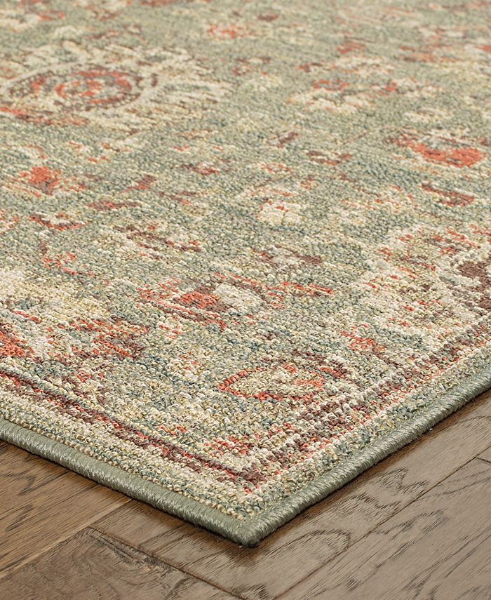 Tommy Bahama Home Cabana Indoor/Outdoor 2L Blue 3' 10" x 5' 5" Area Rug