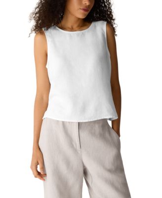 Women's & Plus Size Round Neck Shell Top