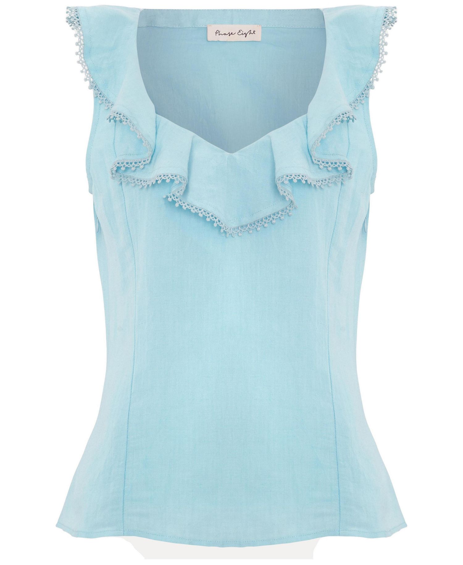 Women's Rhona Sleeveless Linen Blend Blouse