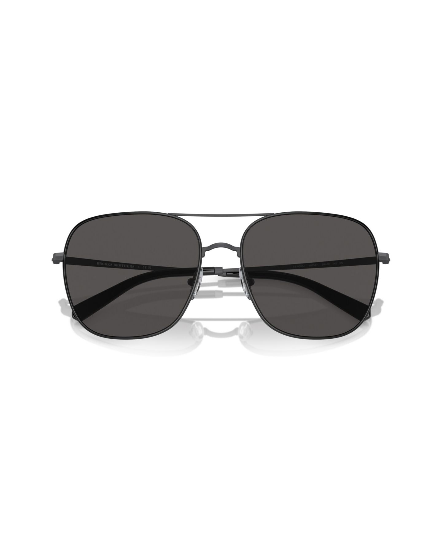 Мужские солнцезащитные очки Brooks Brothers Sunglasses, BB4067J, цвет: Графитовый — фото 5