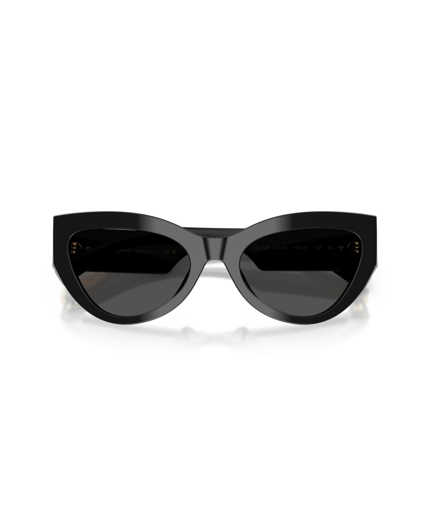 Женские солнцезащитные очки Dolce&Gabbana Sunglasses, DG4536, цвет: Чёрный — фото 5