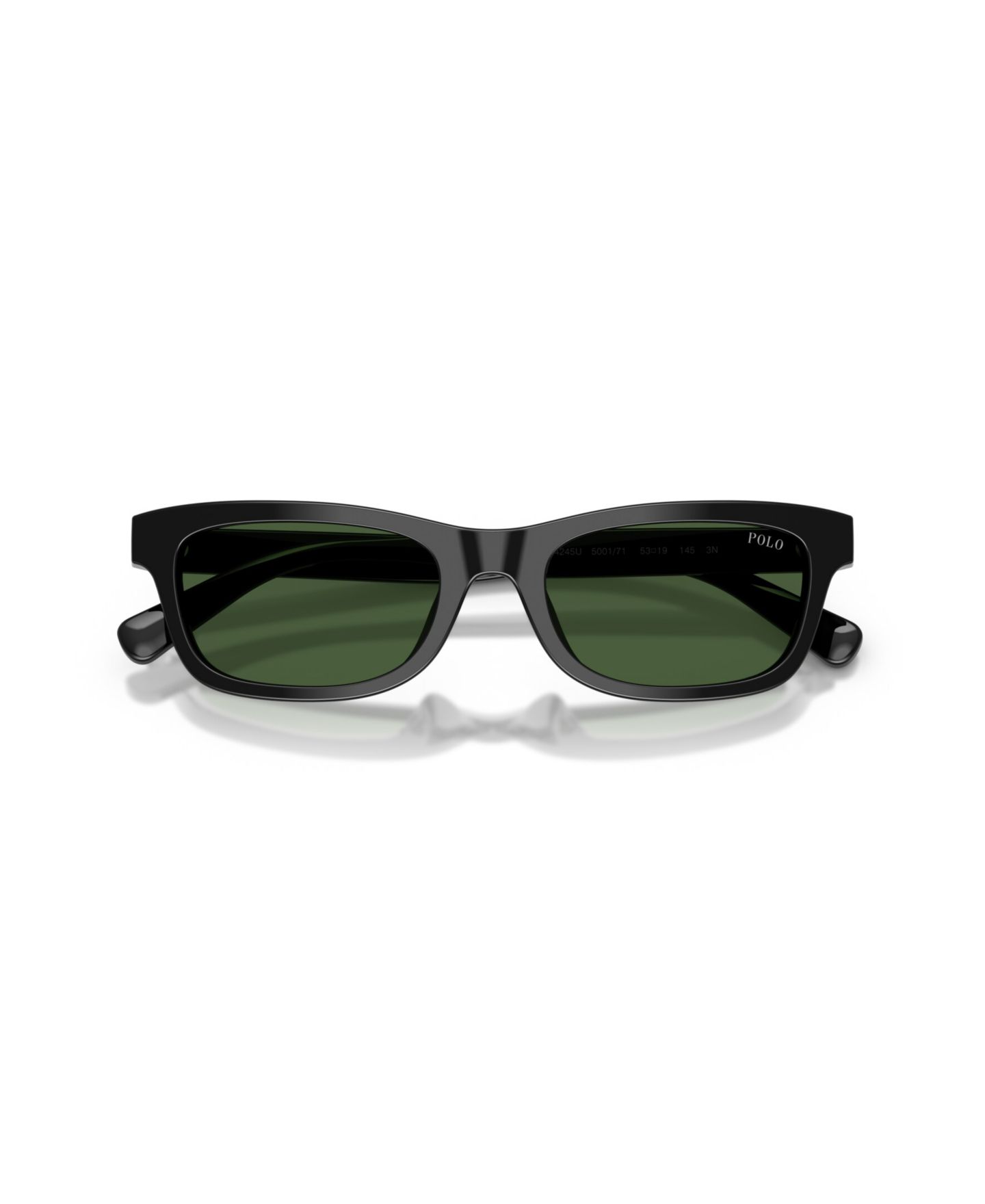 Солнцезащитные очки Polo Ralph Lauren Unisex Sunglasses, PH4245U, цвет: Блестящий чёрный — фото 5