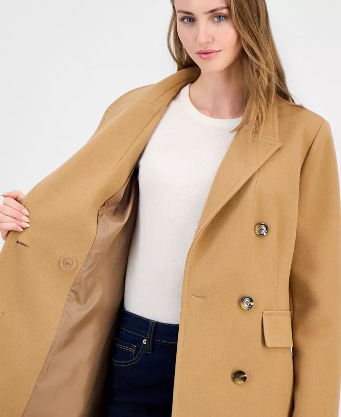 Women's Double-Breasted Peacoat, Created for Macy's - thumbnail 7