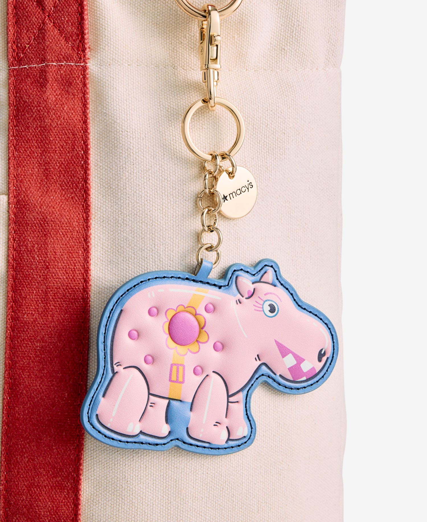 100th Thanksgiving Day Parade Happy Hippo Bag Charm