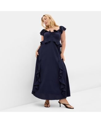 Women's Fee Frill Maxi Dress