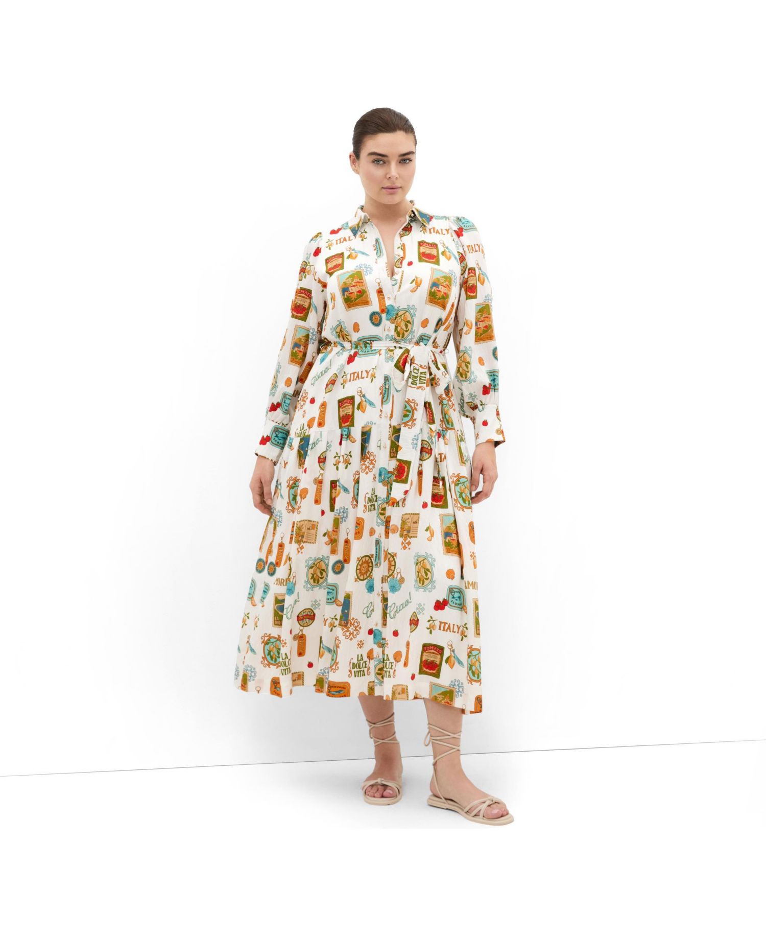 Women's Amore Print Maxi Dress