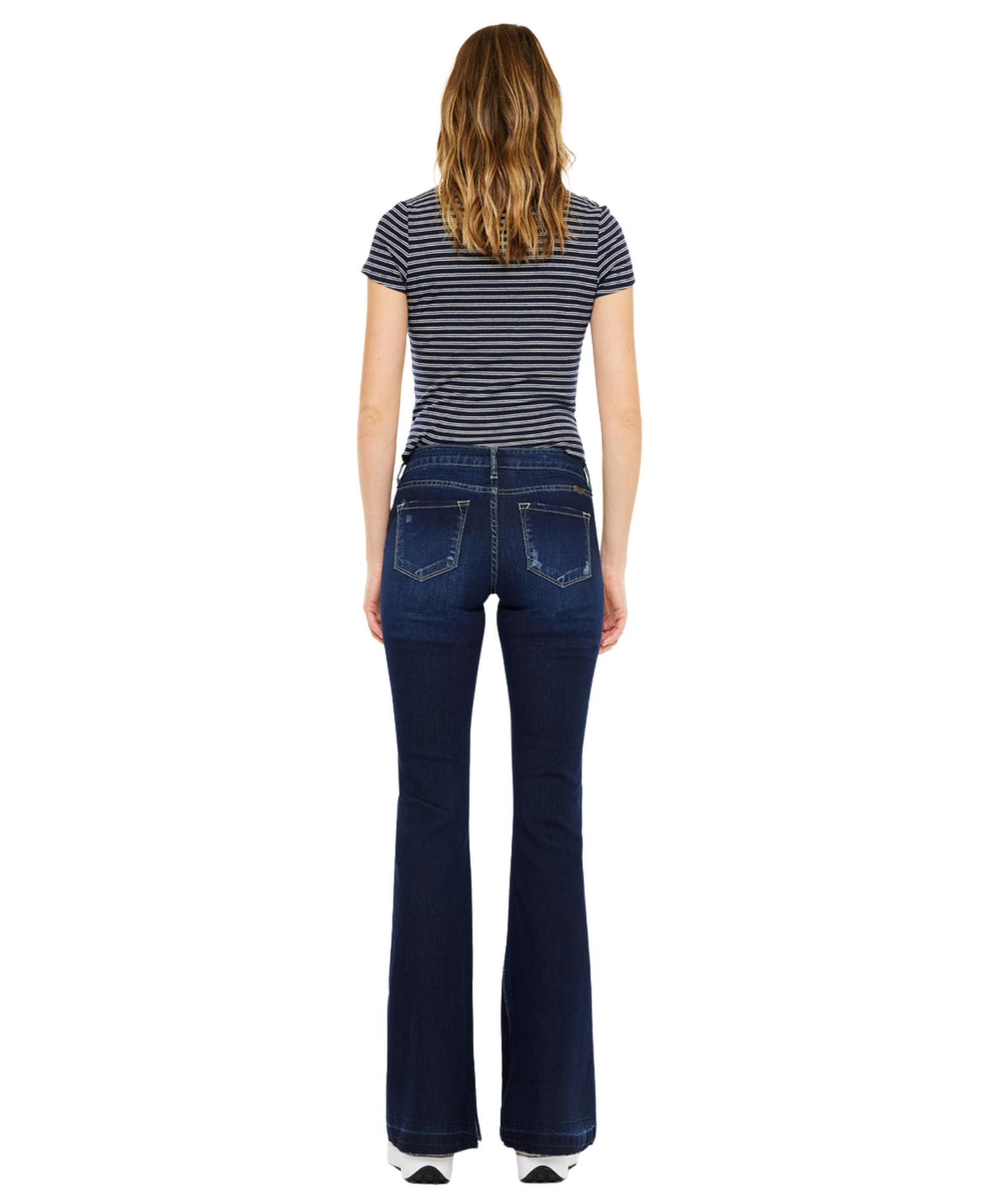 Women's Heidi Mid Rise Flare Jeans