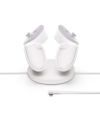 Compact Charging Dock for Quest VR Headsets