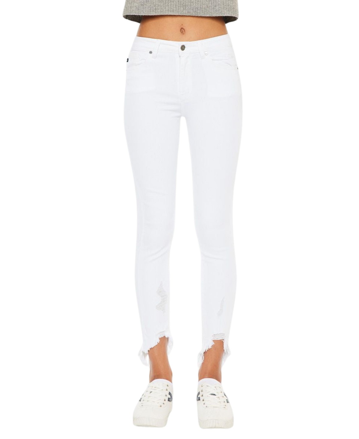 Женские джинсы KanCan Women's Sadie High Rise Ankle Skinny Jeans — фото 1