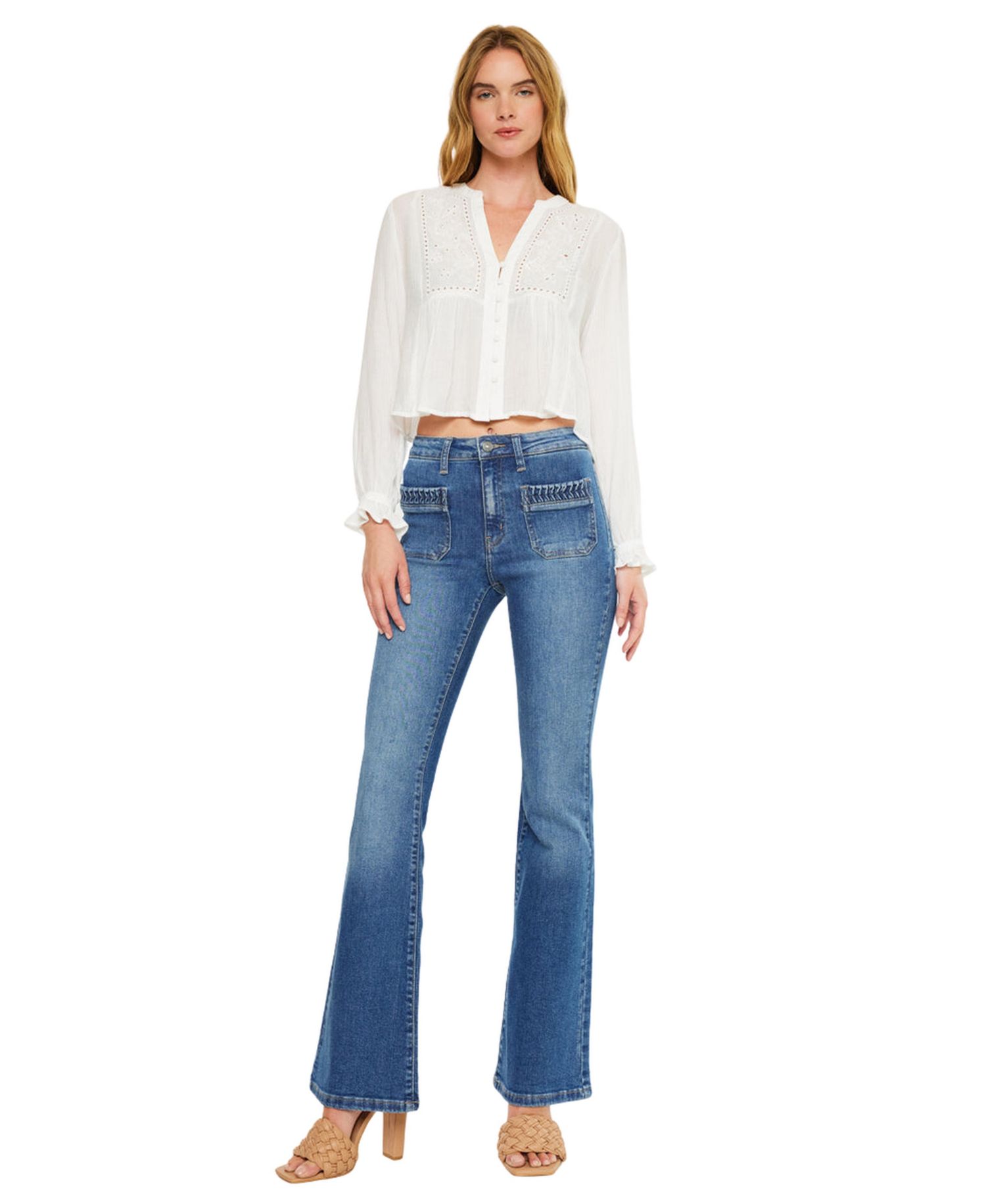 Women's Kasey High Rise Flare Jeans