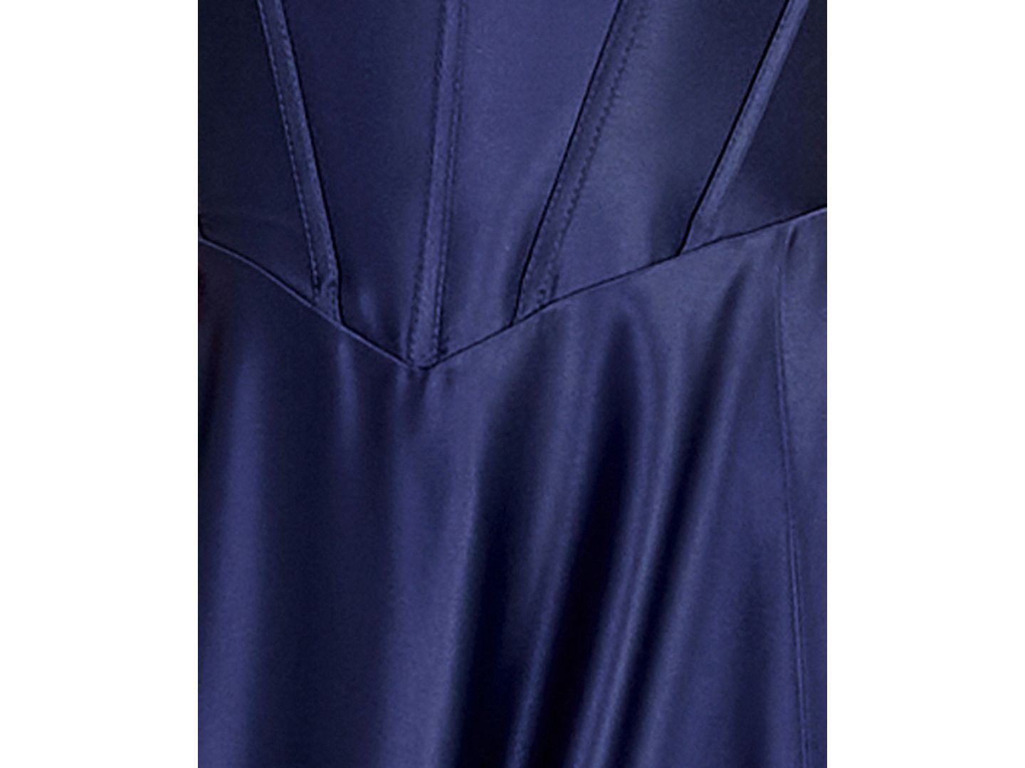 Женские платья B Darlin Juniors' Off-The-Shoulder Charmeuse Gown, цвет: Тёмно-синий — фото 5