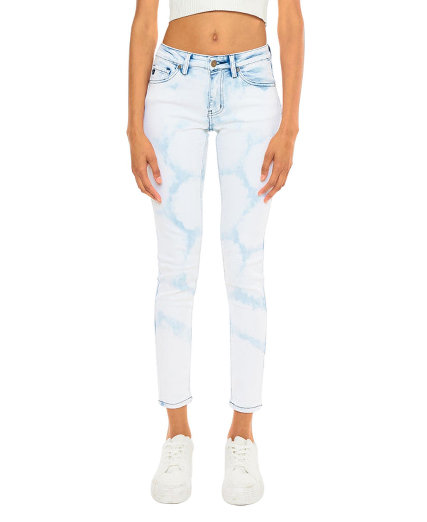 Women's Ezra Mid Rise Super Skinny Jeans