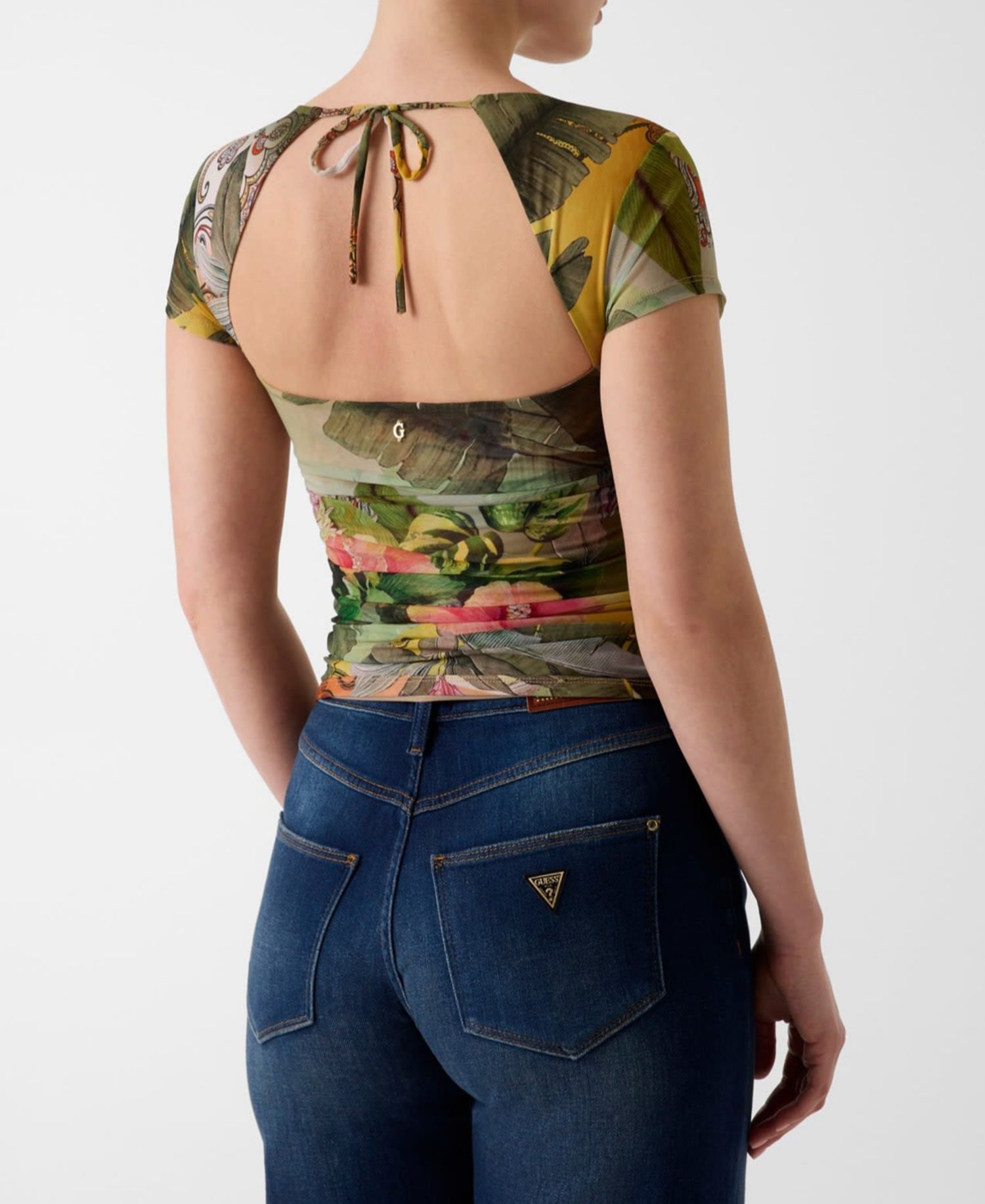 Women's Hani Short-Sleeve Cut-Out Top