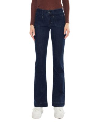 Women's Star Mid Rise Bootcut Jeans