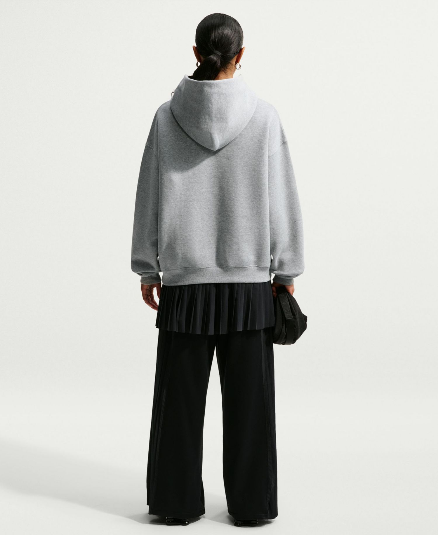 Studio Fleece Women's Medium Weight Oversized Pull-On Hoodie