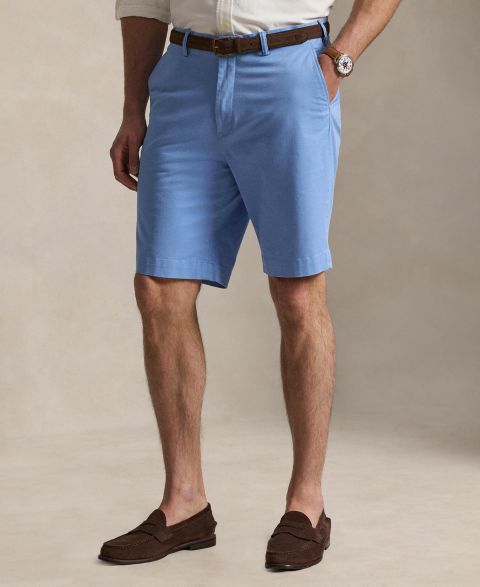 Мужские шорты Polo Ralph Lauren Big & Tall Stretch Classic-Fit Chino, цвет: Синий