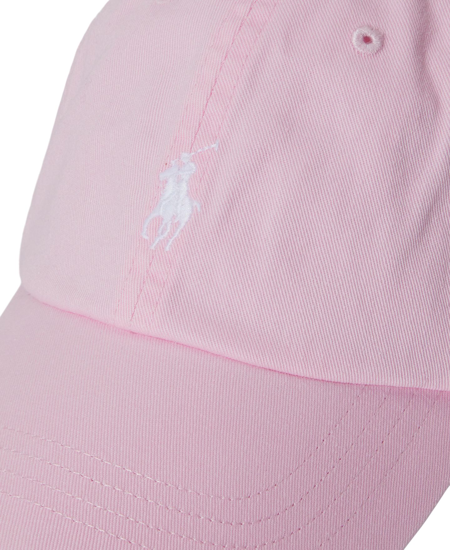 Мужские кепки Polo Ralph Lauren Classic, цвет: Розовый / Белый — фото 3