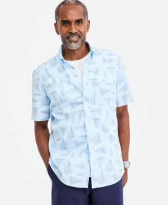 Men's Short-Sleeve Poplin Shirt