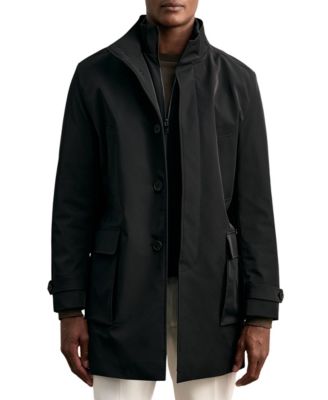 Men's Player Hybrid Removable-Gilet Overcoat