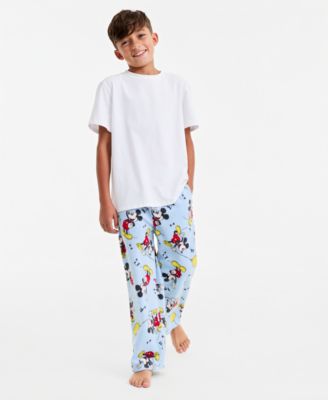 Big Kids' Mickey Mouse Microfleece Pajama Pants