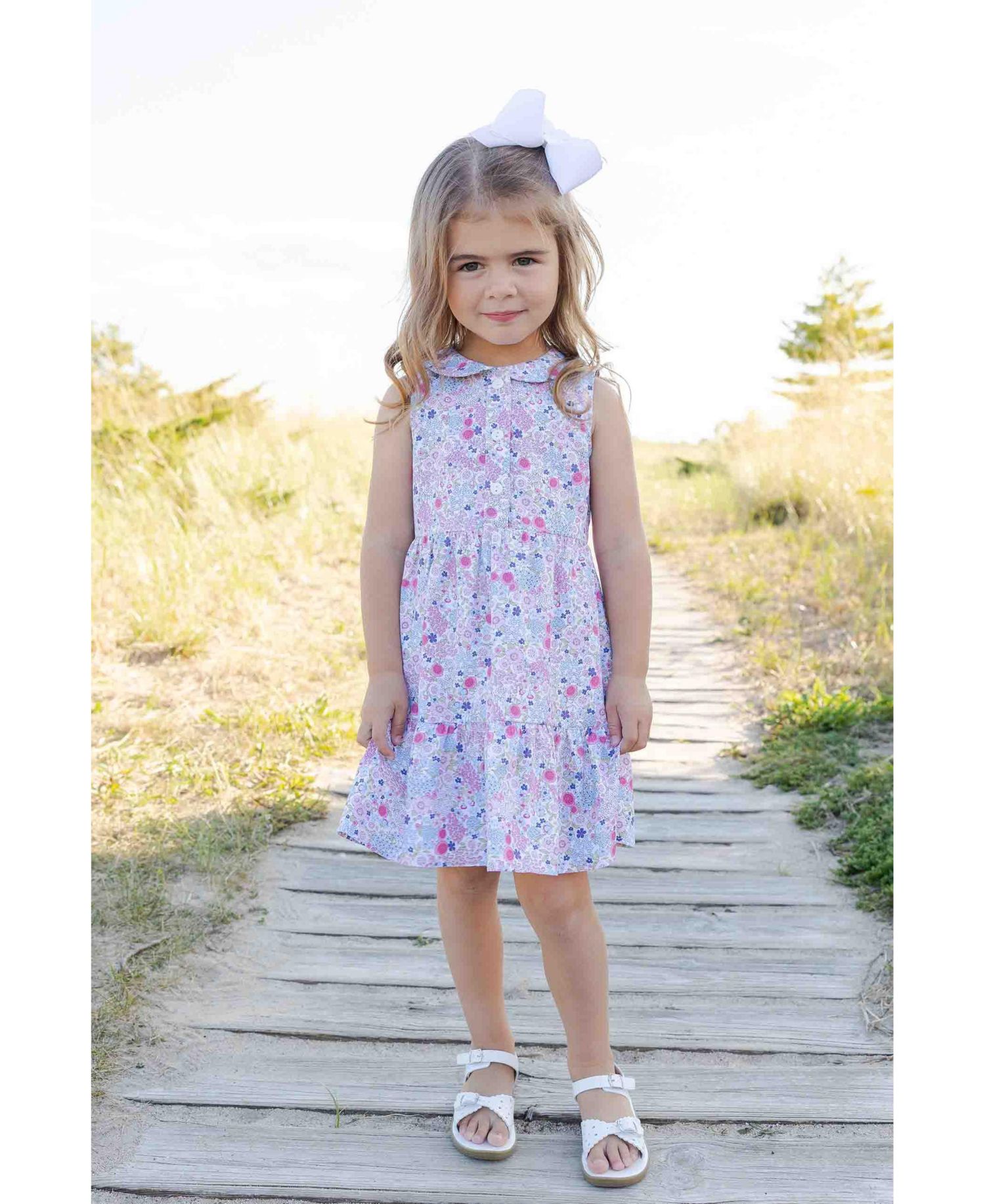 Little Girl Floral Print Dress