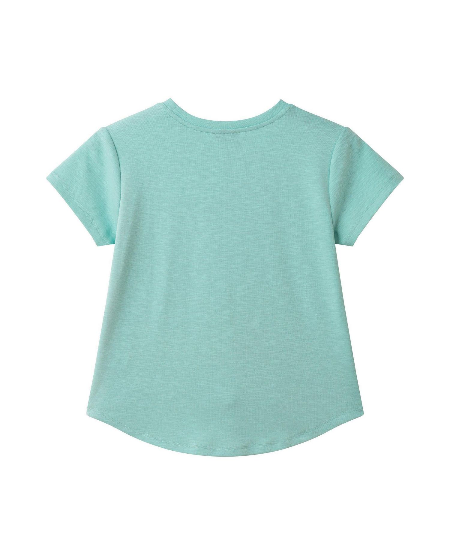 Girls Sparkle Bloom Emroidered Tee