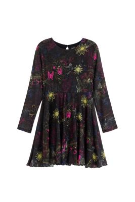 Girls's Printed knit dress