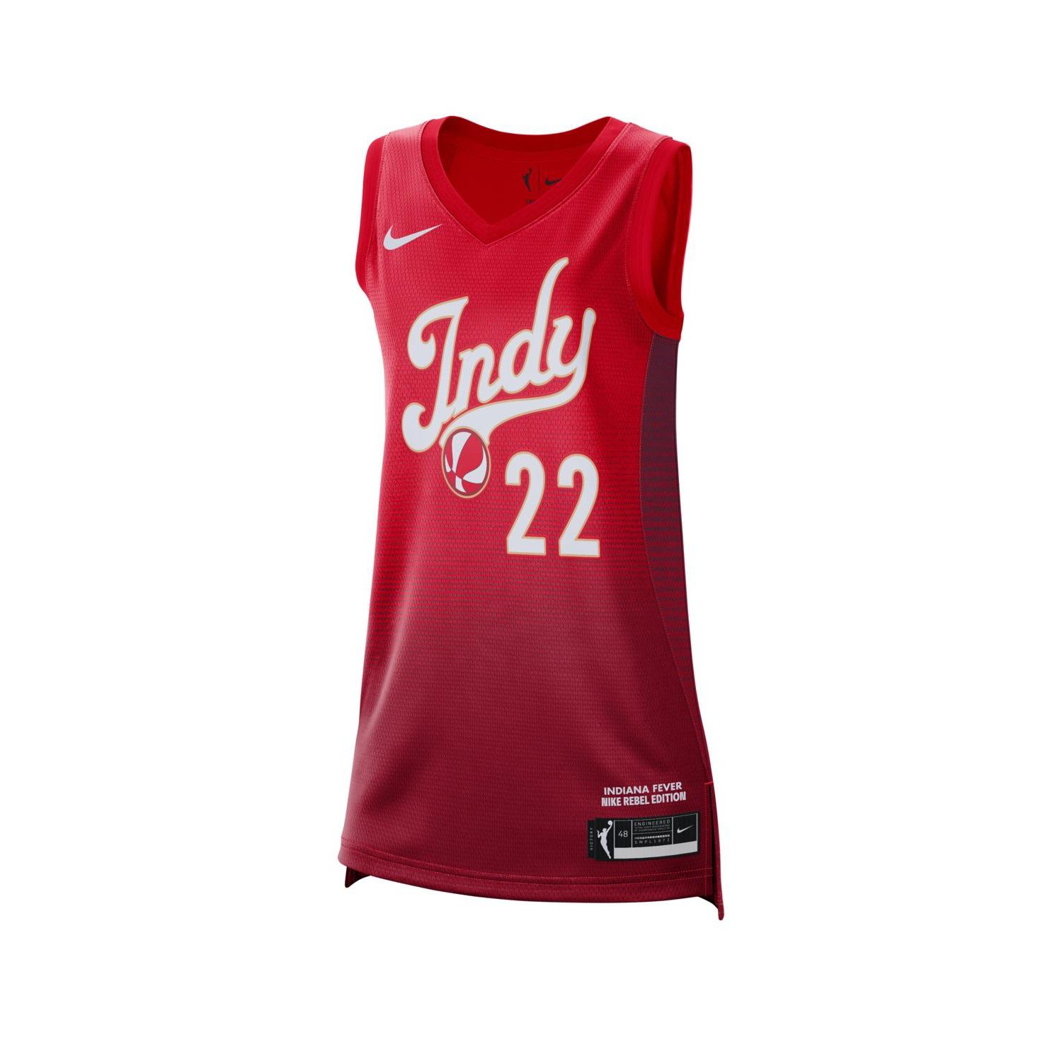 Men's and Women's Caitlin Clark Red Indiana Fever Victory Jersey - Rebel Edition