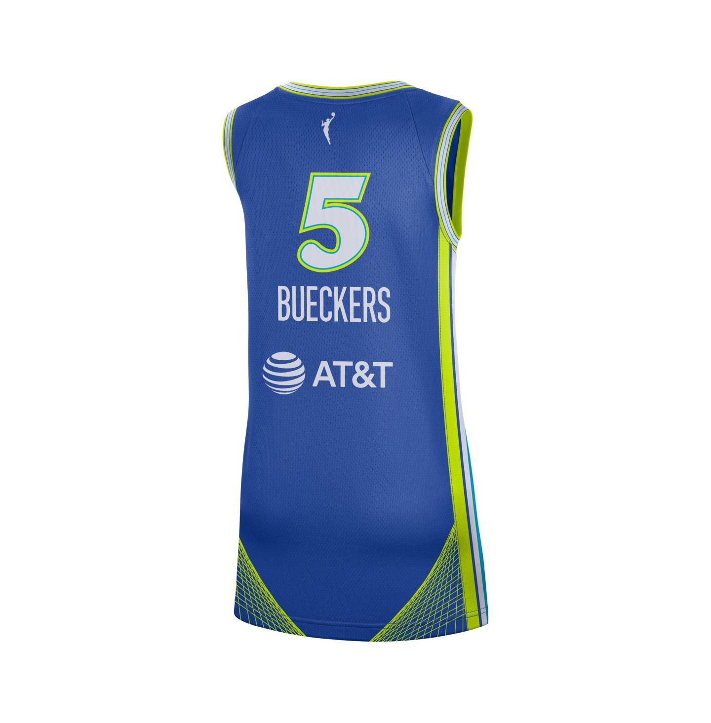 Джерси Nike Men's and Women's Paige Bueckers Royal Dallas Wings Victory Jersey - Rebel Edition — фото 3