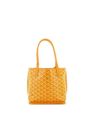 Mini Anjou Reversible Tote Coated Canvas