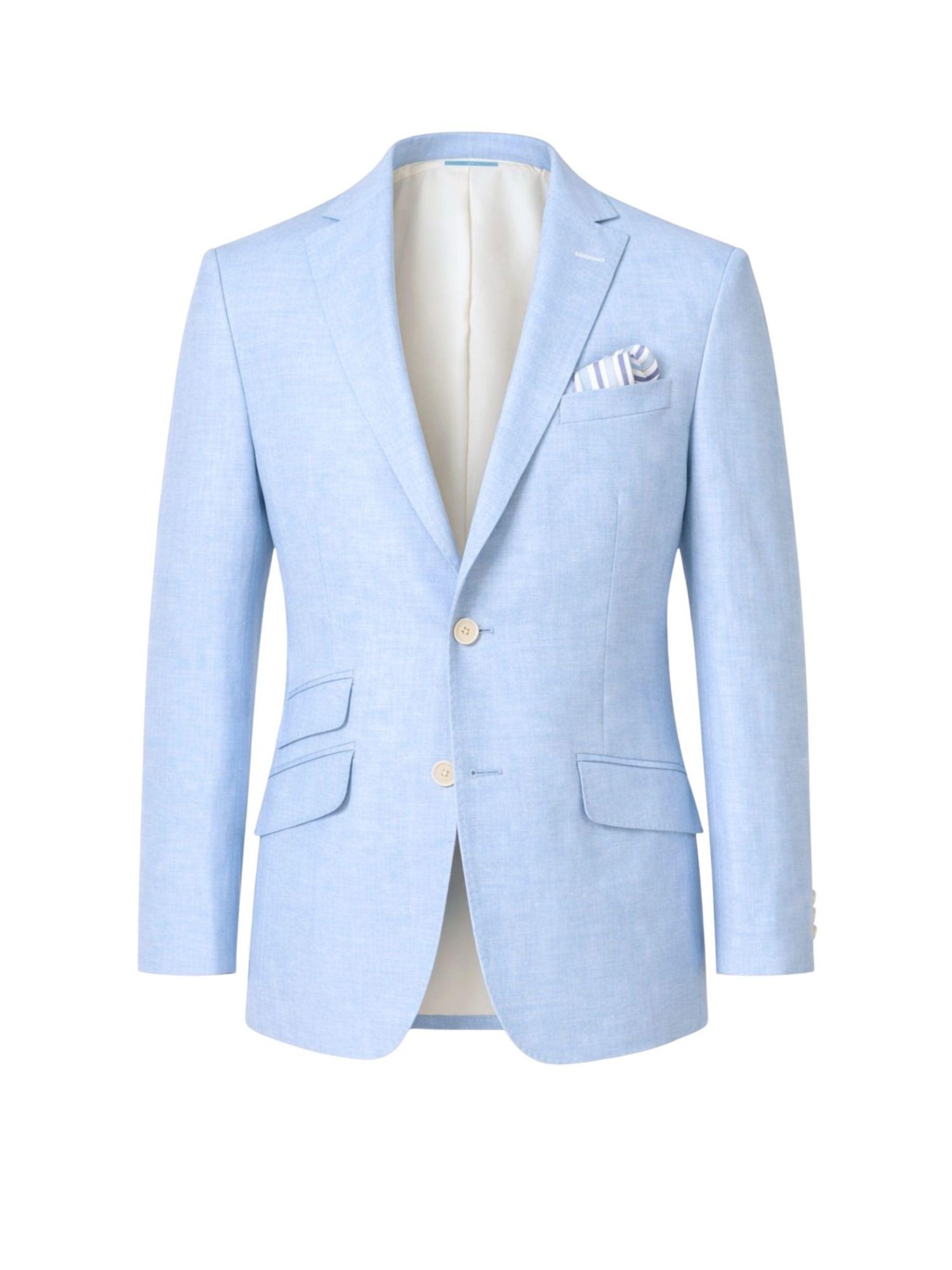 Men's Tailored Linen Blend Blazer