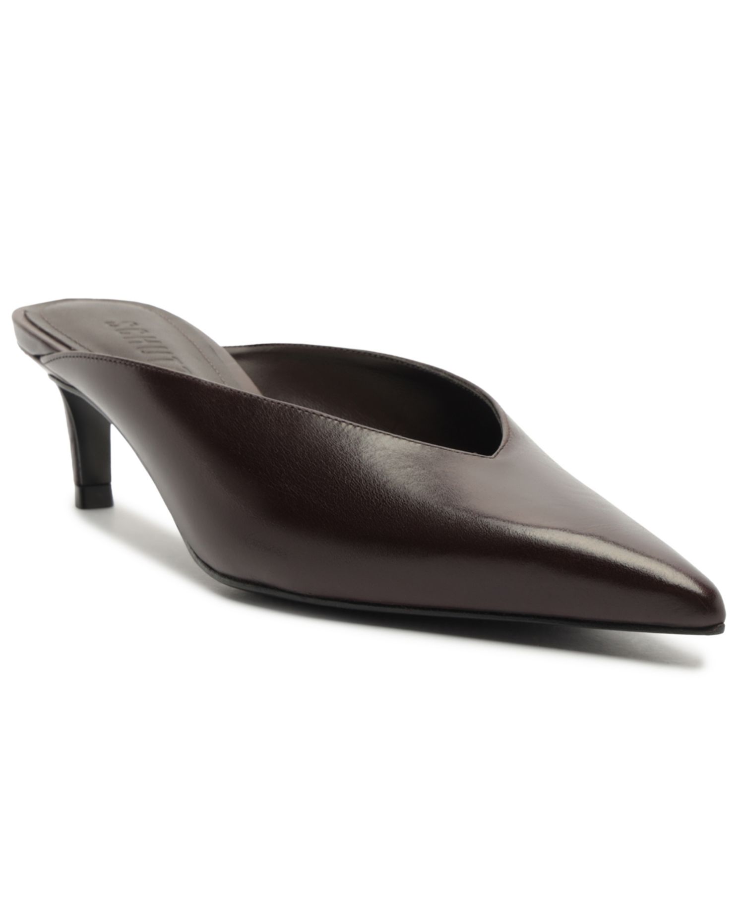Women's Loren Mid-Heel Mule Pumps