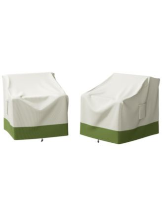 Waterproof Patio Chair Covers, Heavy Duty Outdoor Lounge Chair Covers, 2 Pack
