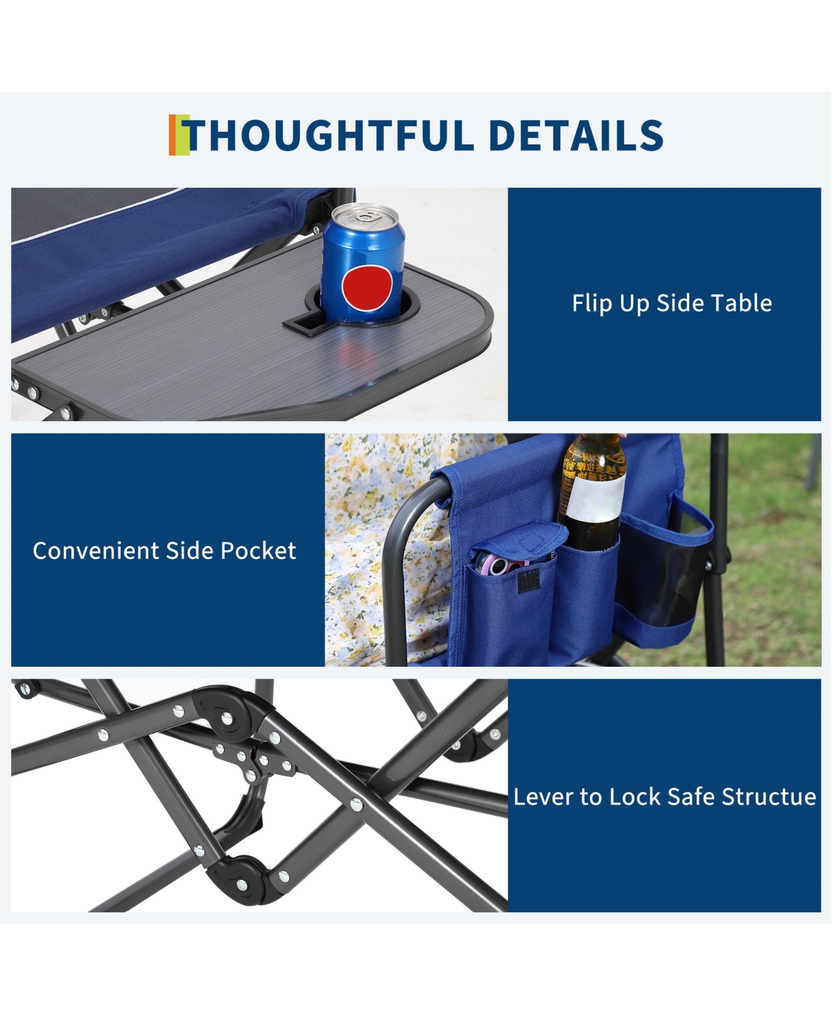 gaomon Piece Portable Outdoor Camping Chair