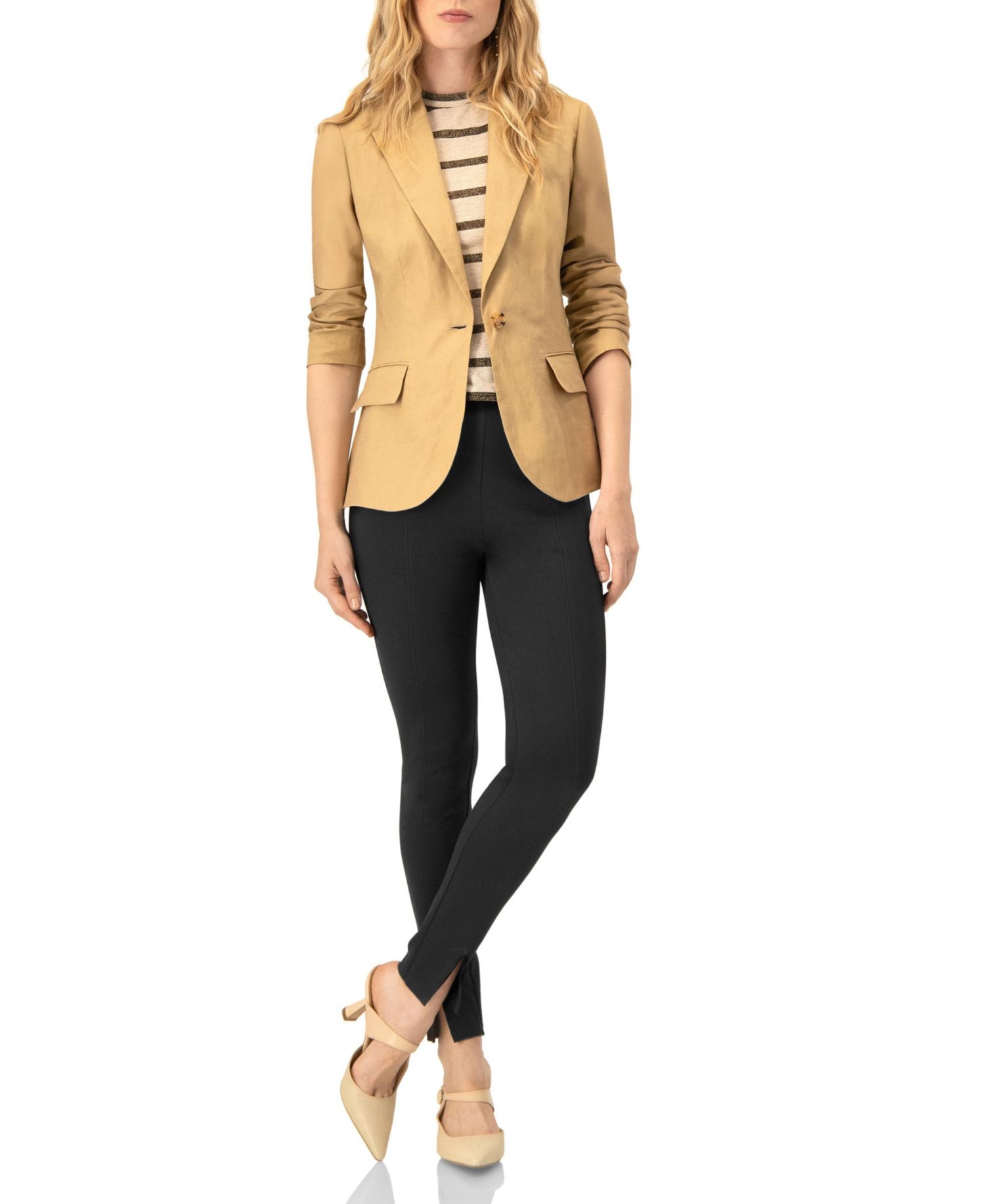 Women's Legging with Leg Slits