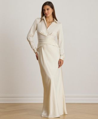 Lauren Ralph Women's Shirt Wedding Guest Dresses | Macy's