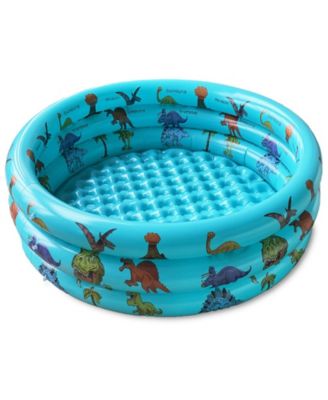Dinosaur Inflatable Pool 3 Rings Round Ball Pit Toys