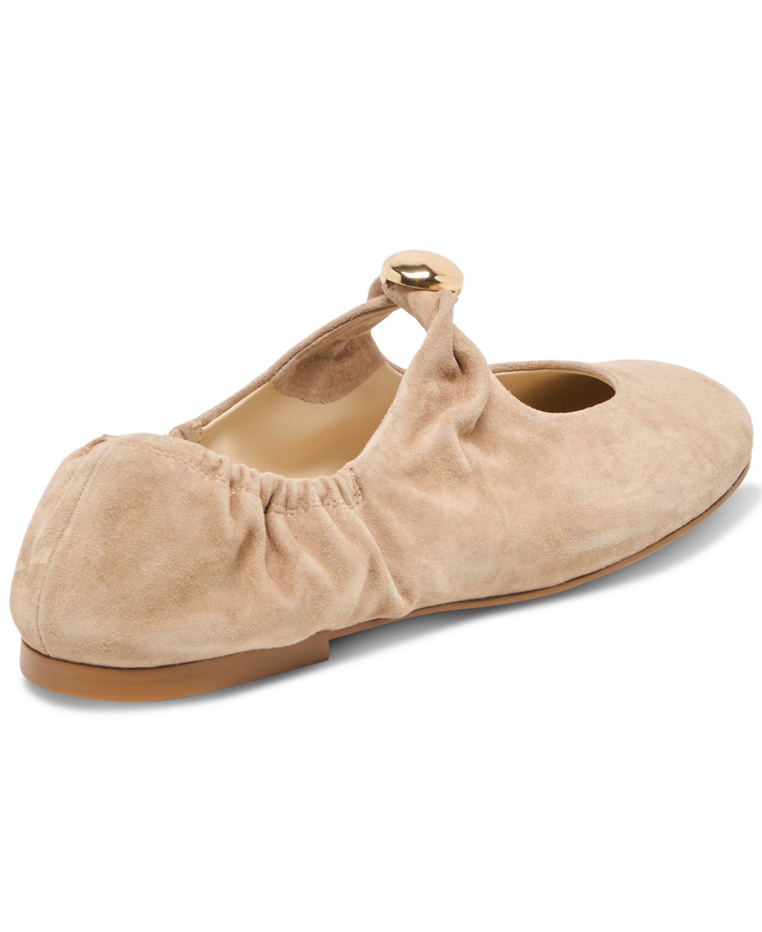 Women's Cornel Embellished Ruched Scrunched Flats