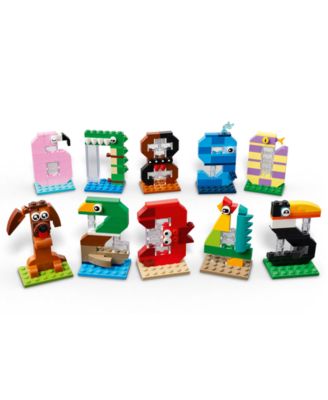 LEGO® Birthday Numbers Party Decor Building Set 40807, 281 Pieces