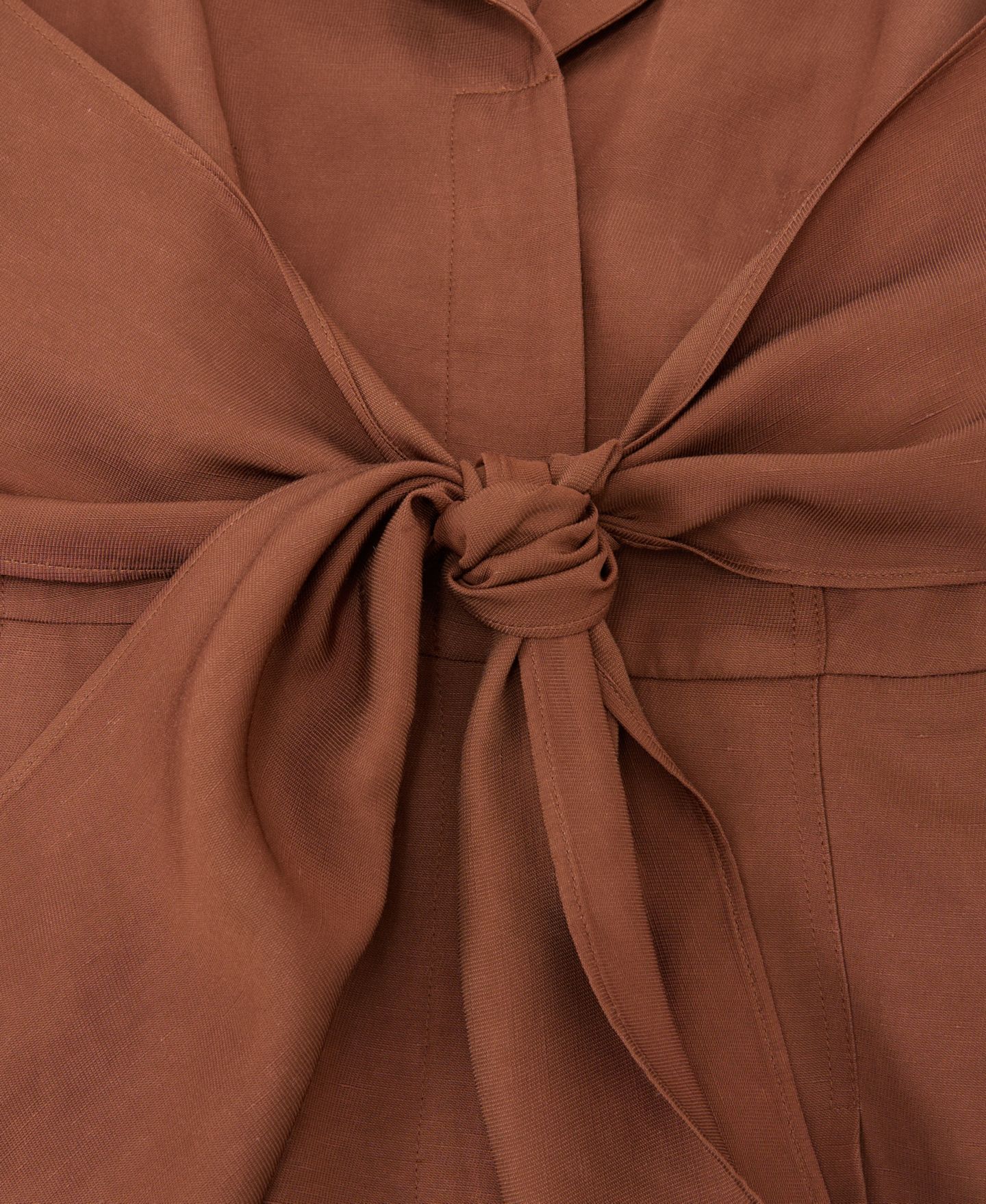 Женский комбинезон REISS Taya Tie-Front Wide-Leg Jumpsuit — фото 4