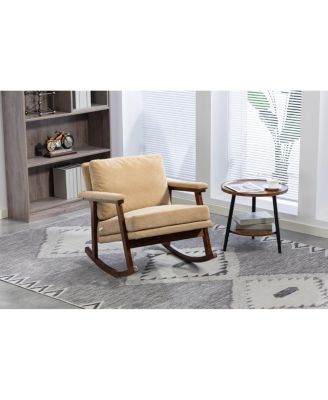 Mid-Century Rocking Accent Chair