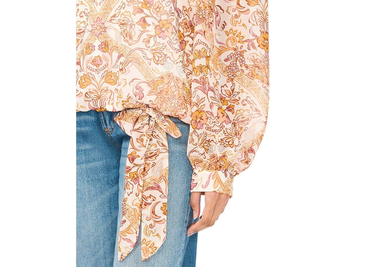 Women's Off-The-Shoulder Long-Sleeve Blouse